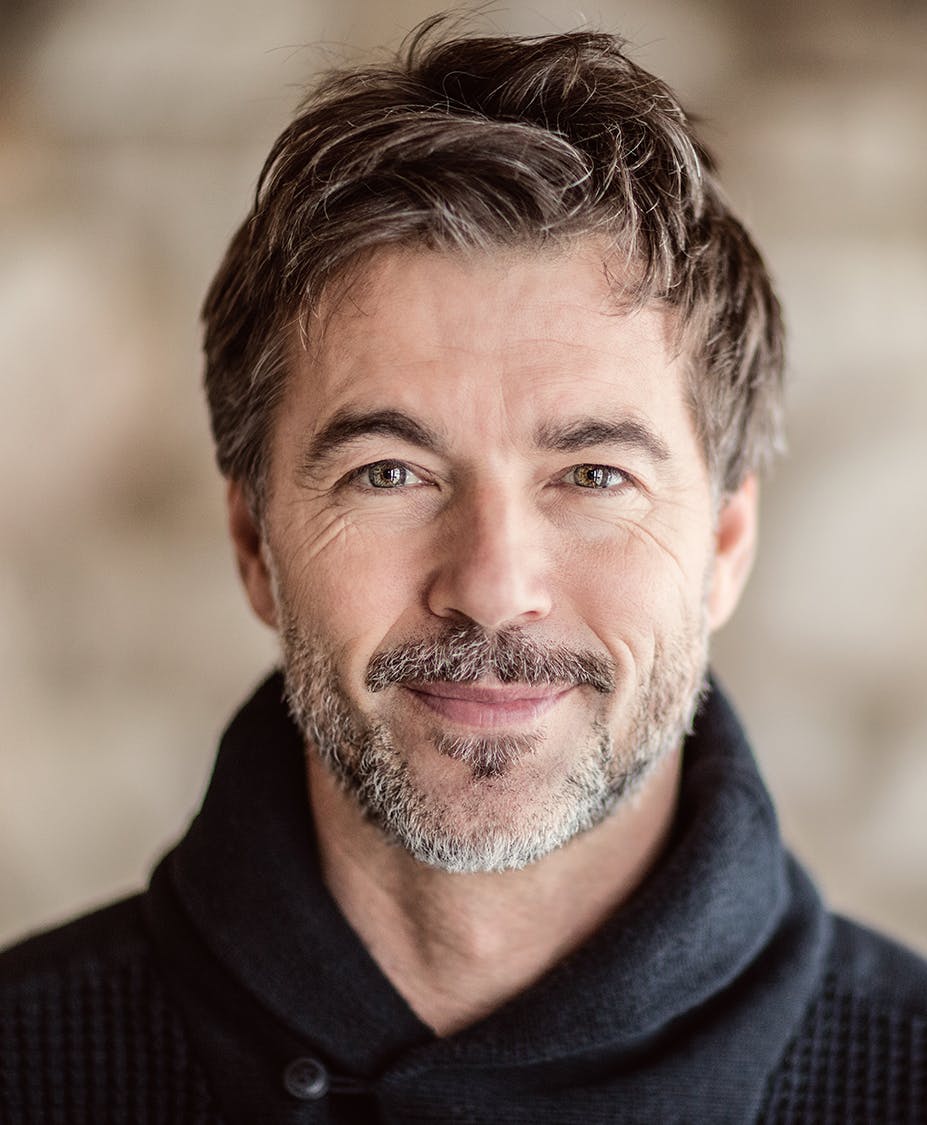 smiling man