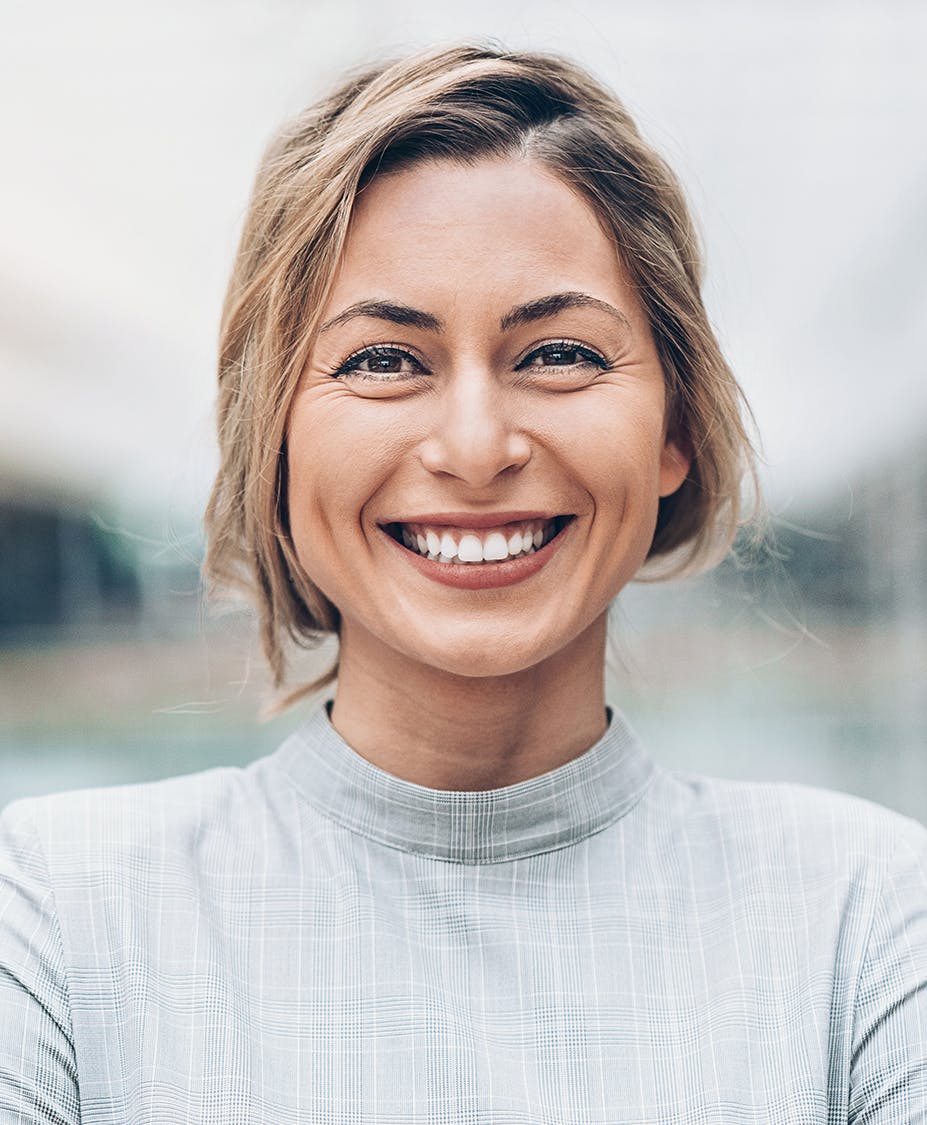 smiling woman