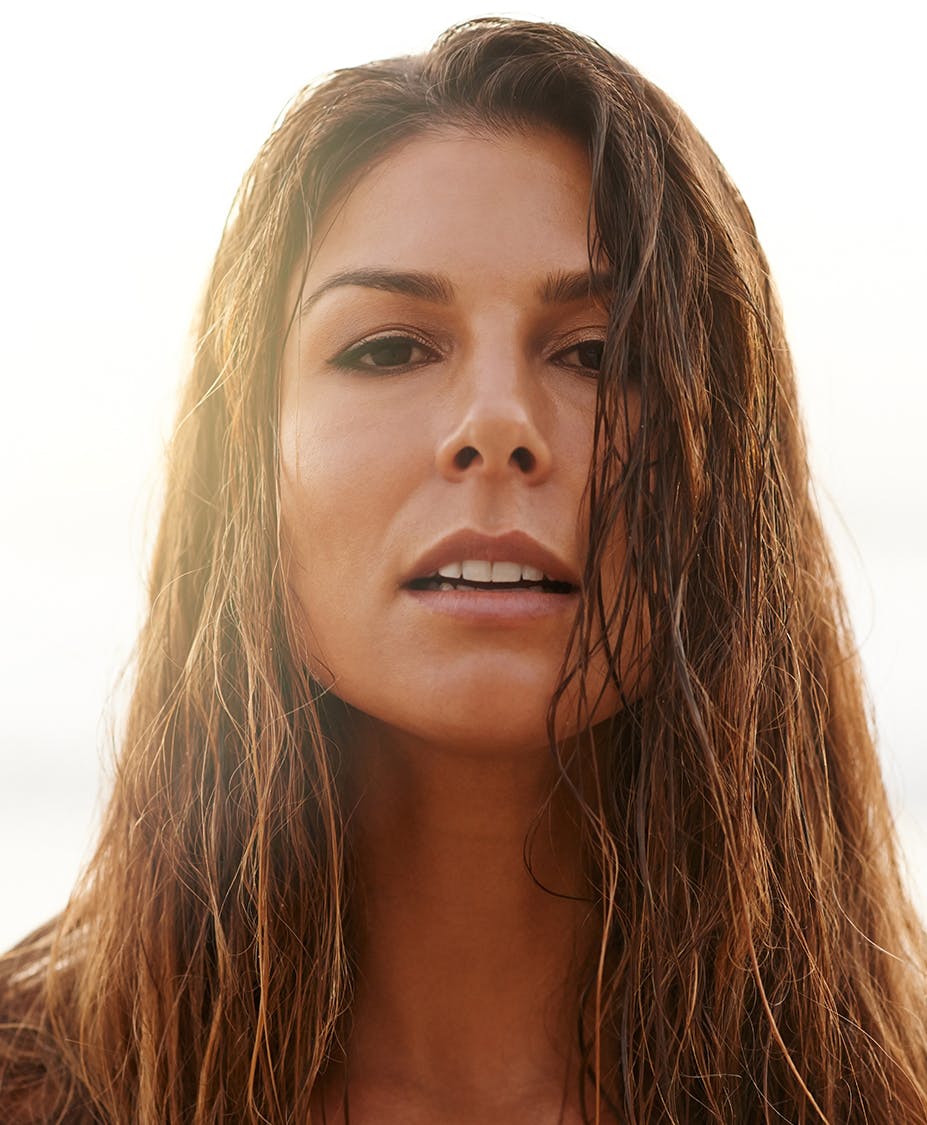 woman with brown hair