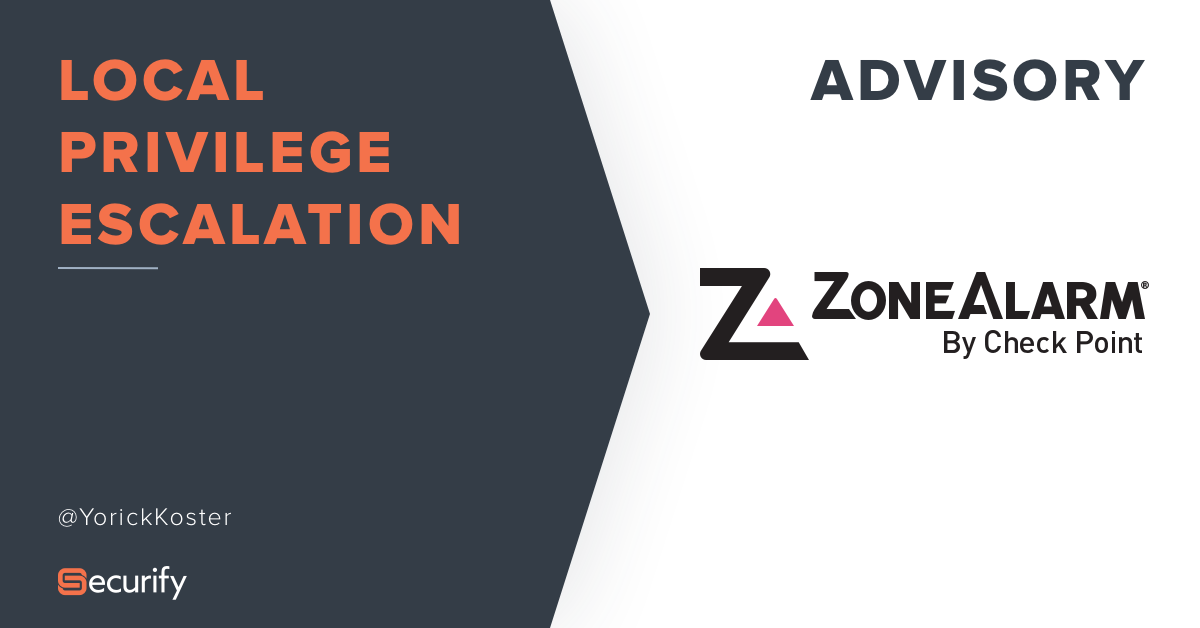 ZoneAlarm TrueVector Internet Monitor service insecure NTFS permissions vulnerability