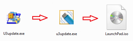 Figure 3: Extracting the U3 Launchpad ISO from the installer