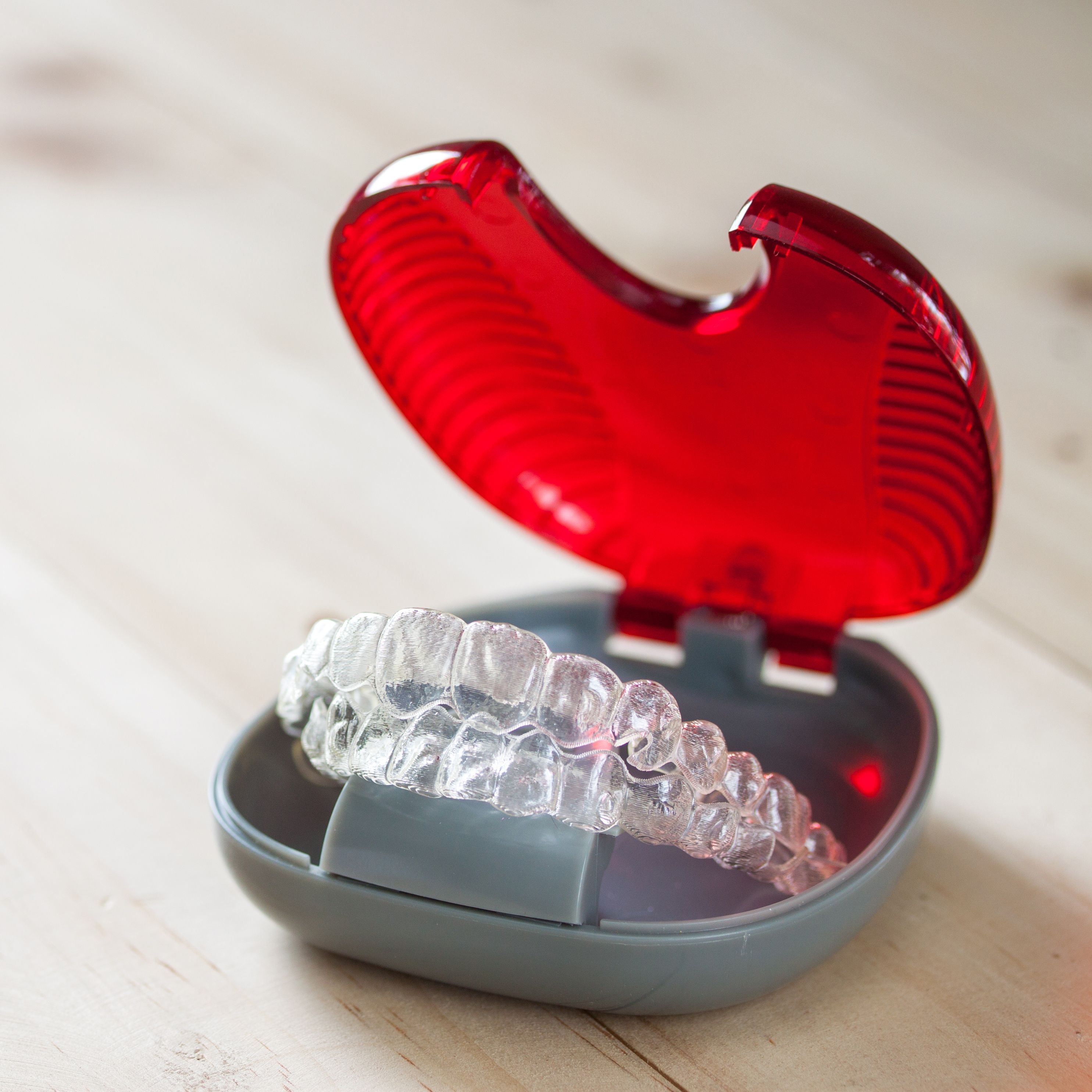 An Invisalign aligner