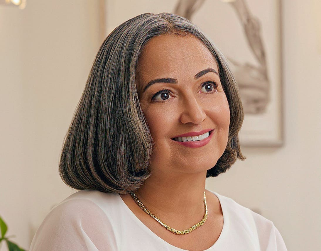 smiling woman