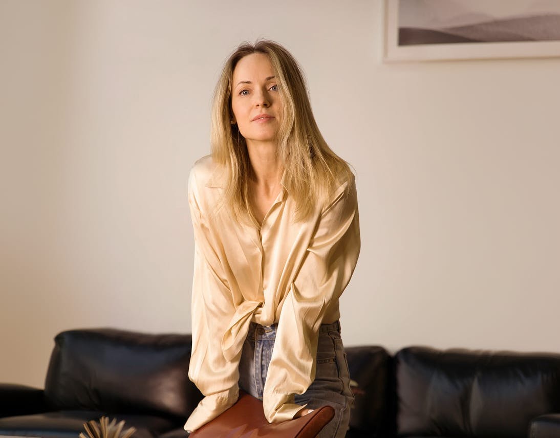 blonde woman