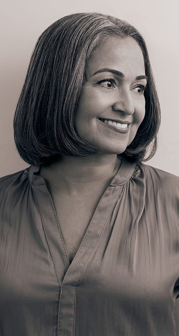 smiling woman