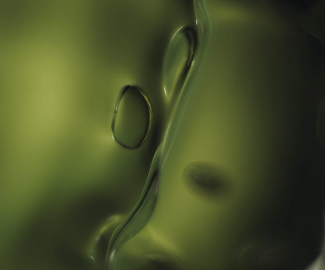 green substance