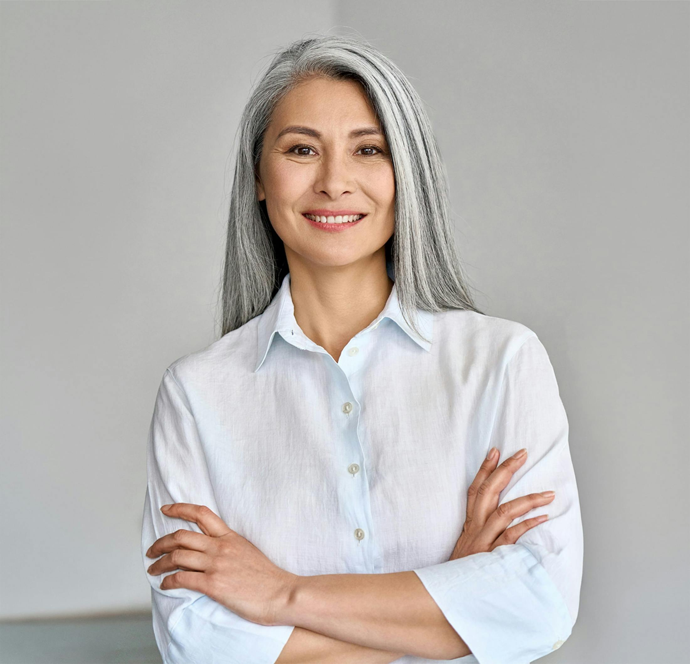 women smiling