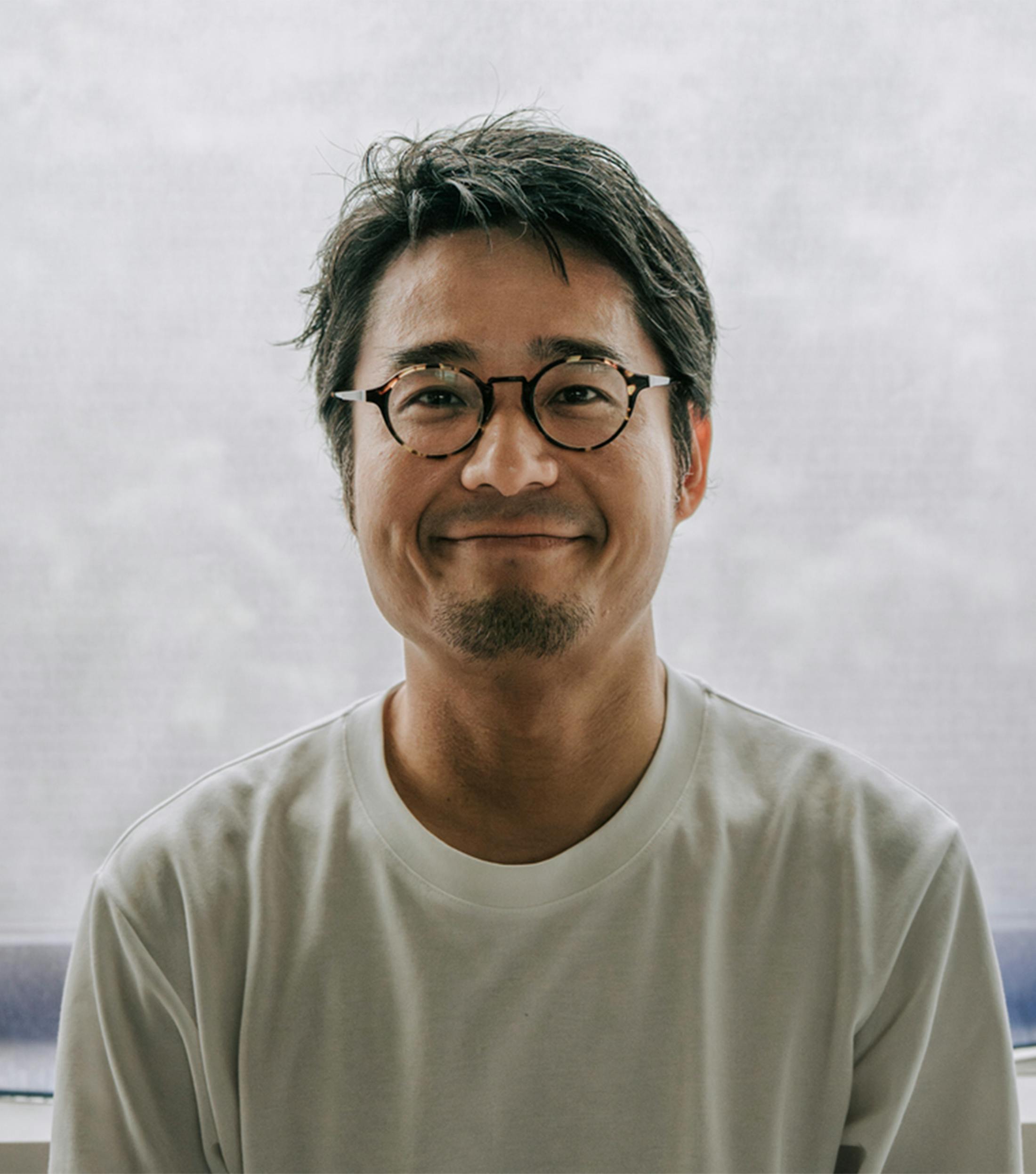 man smiling
