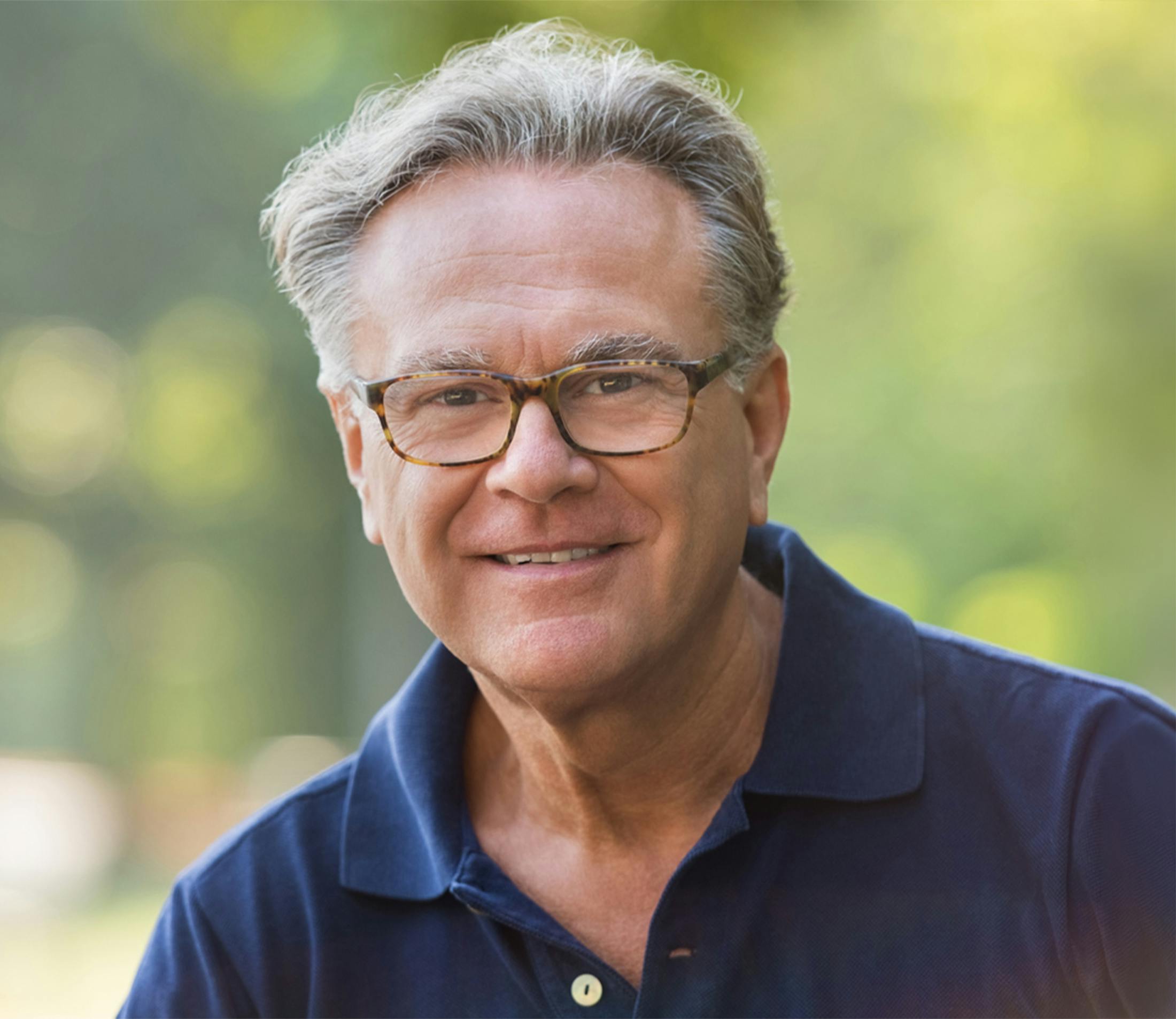 man smiling