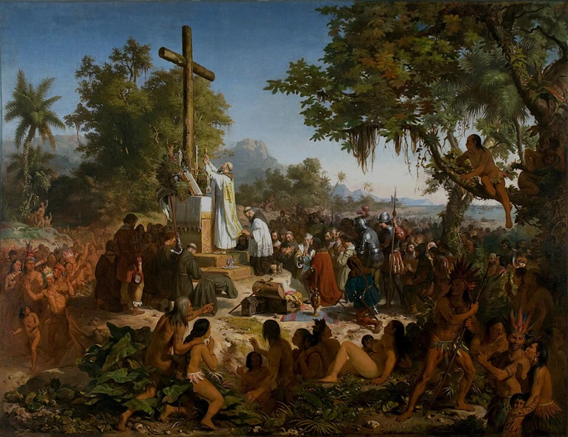 PRIMEIRA MISSA NO BRASIL