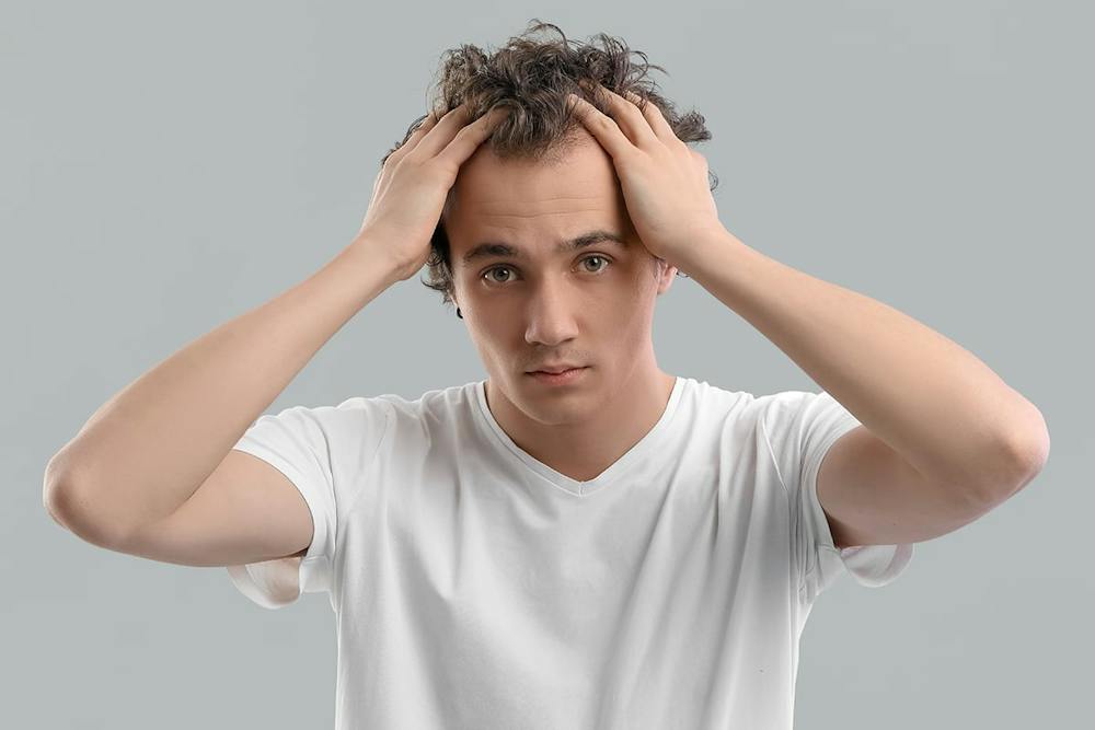 Medical history review identifies underlying causes of hair loss