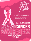 13th Annual Texas Oncology Breast Cancer Awareness 5K Run/Walk logo
