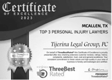 Three Best Rated Top 3 Personal Injury Lawyers logo