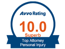 10 Avvo Rating Top Attorney Personal Injury logo