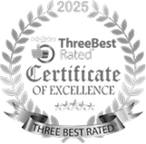 2025 Three Best Rated Certificate of Excellent logo