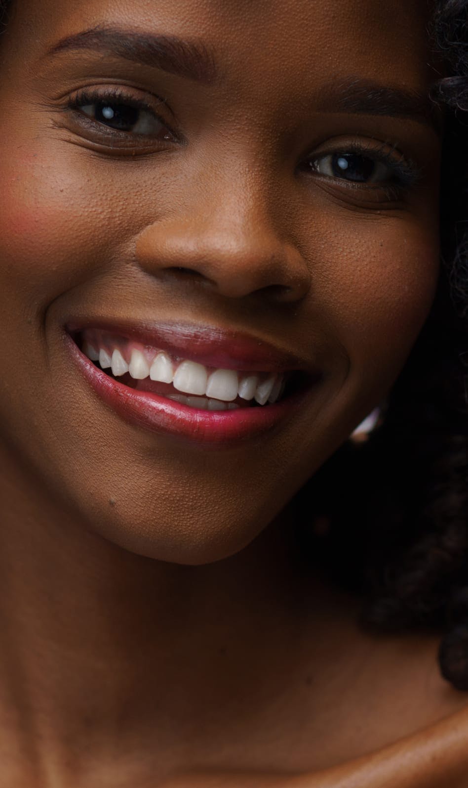 smiling woman