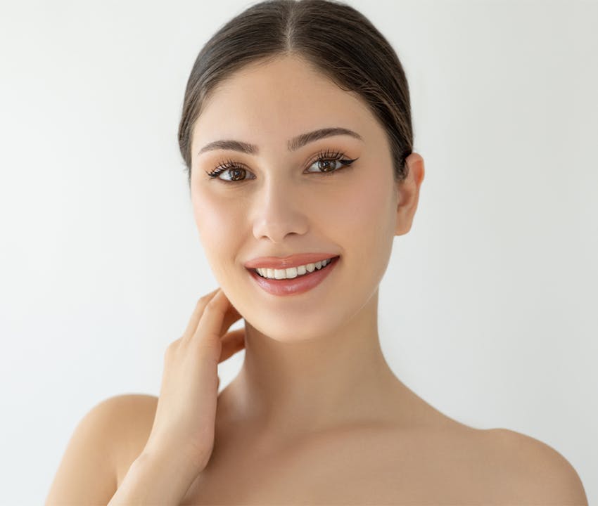 women smiling