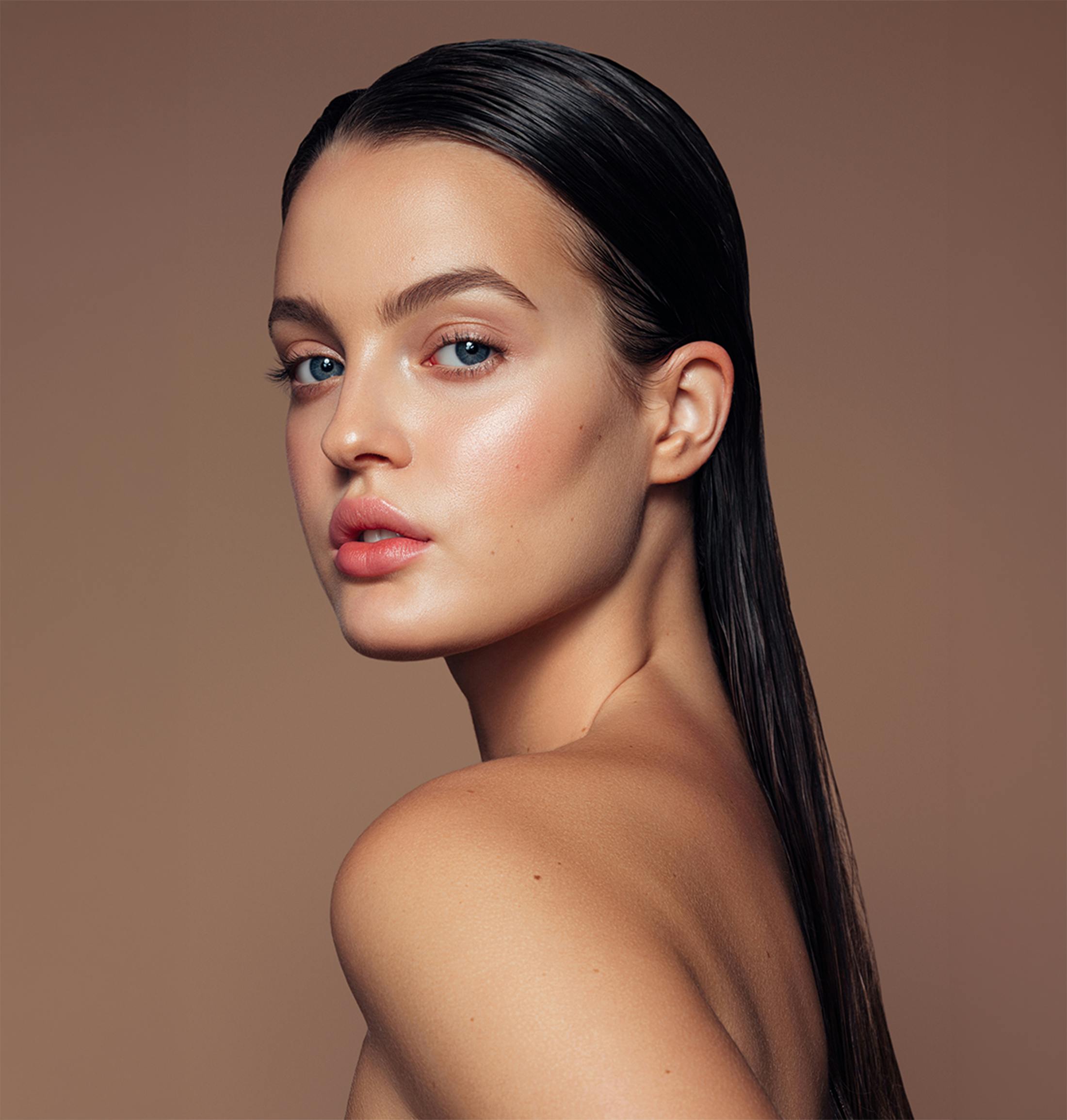 women with serious look