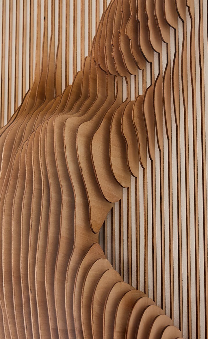 figure carved from wood