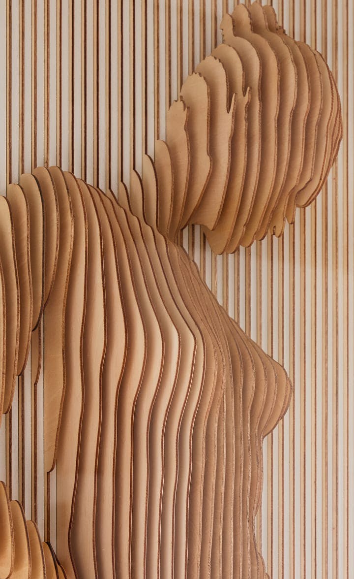 sculpture of female figure