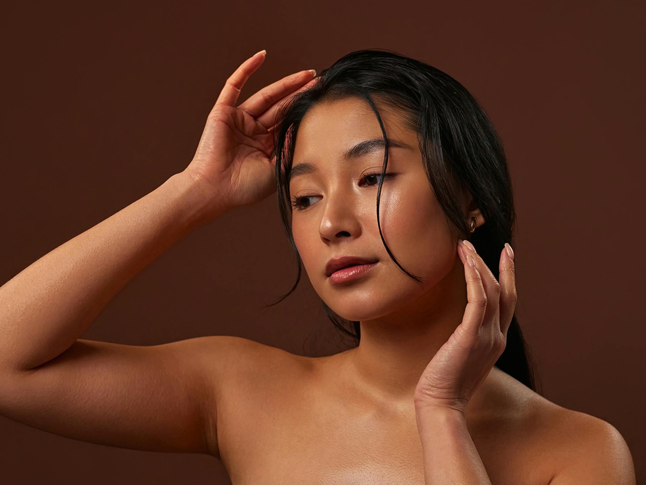 Woman posing