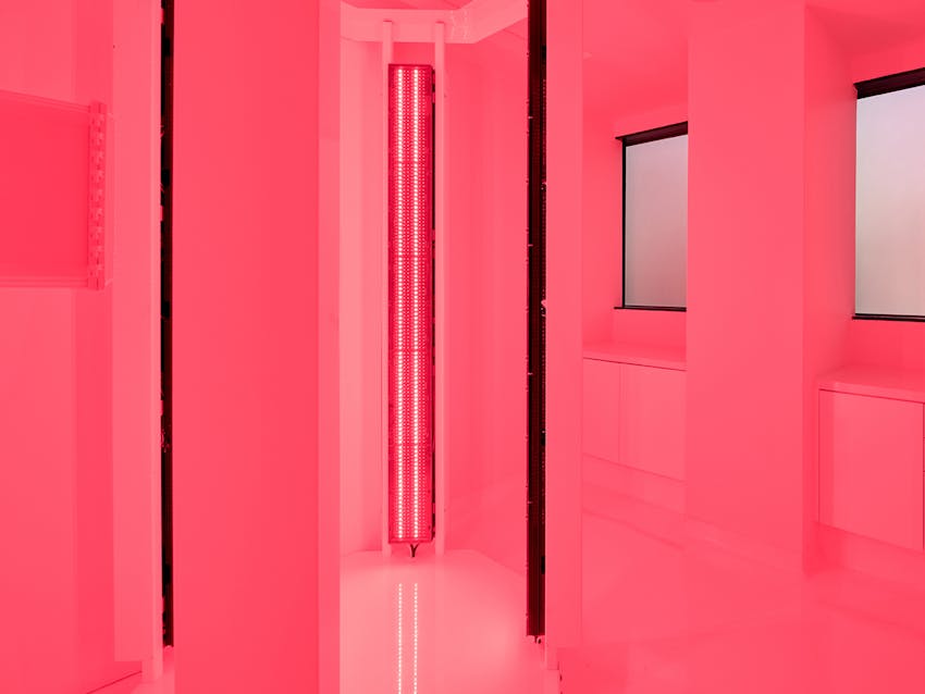 a red light