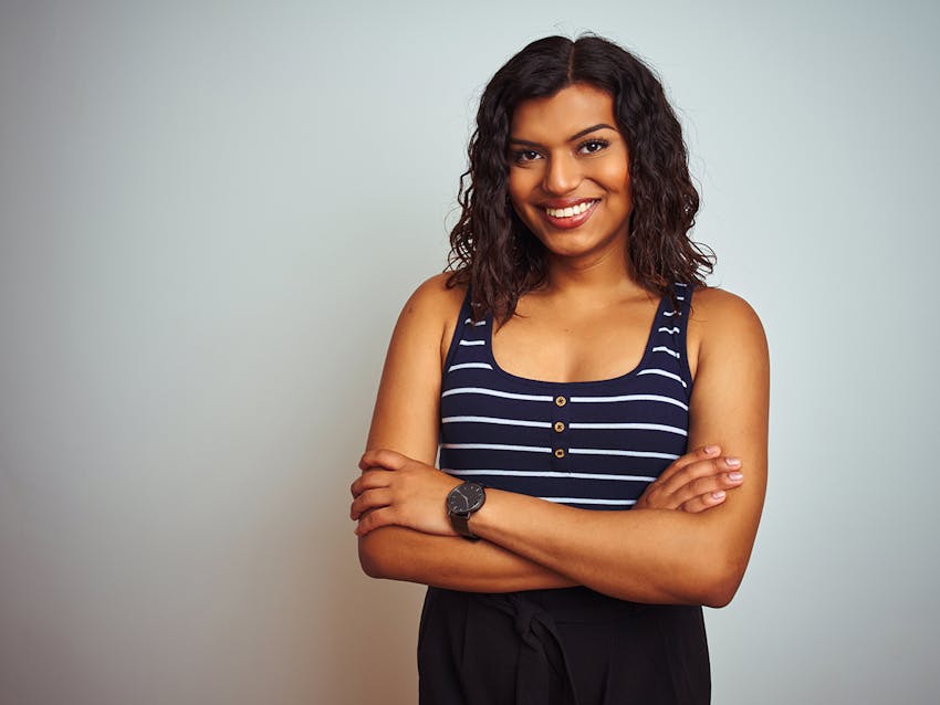 Person smiling