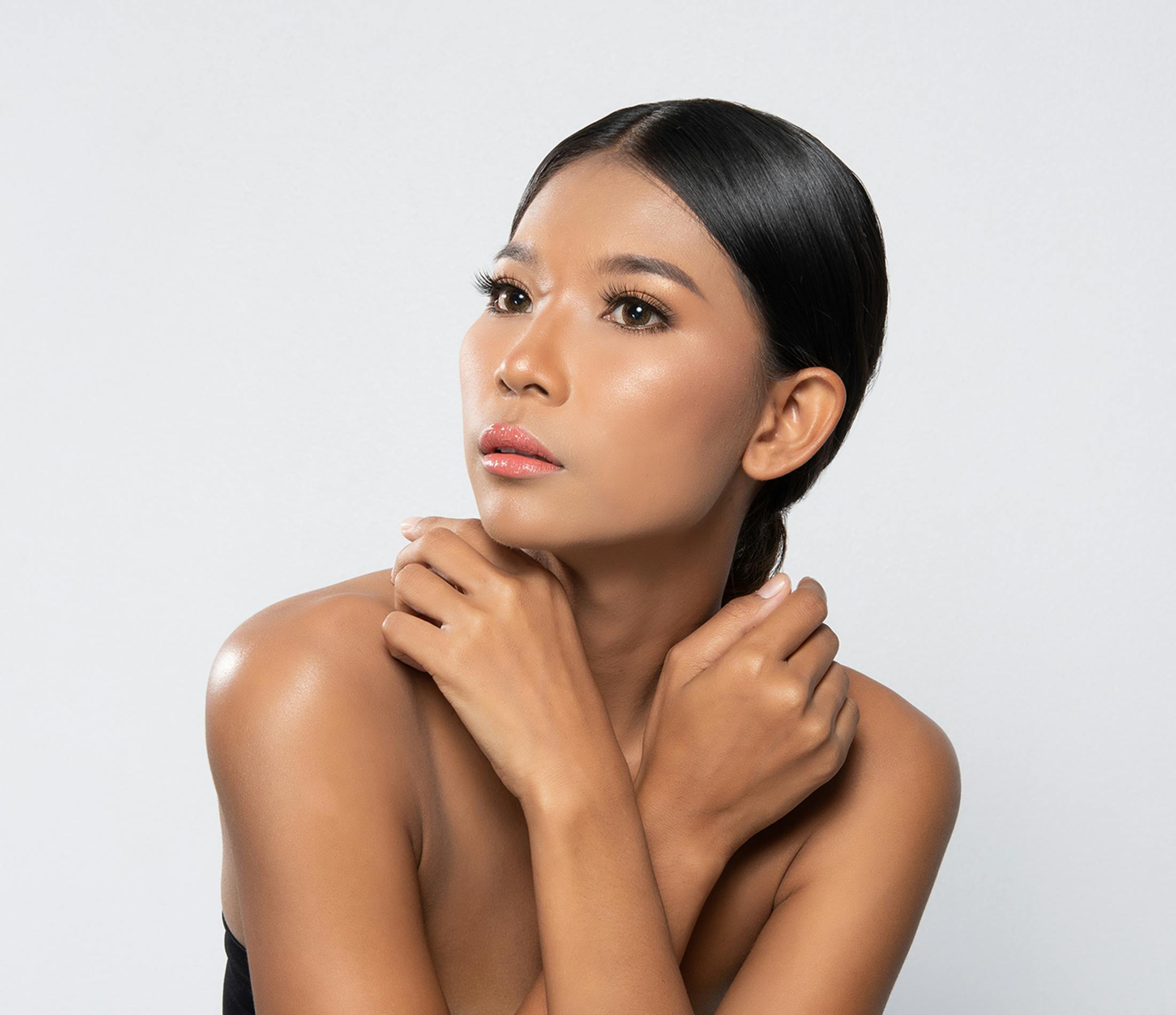 Woman posing