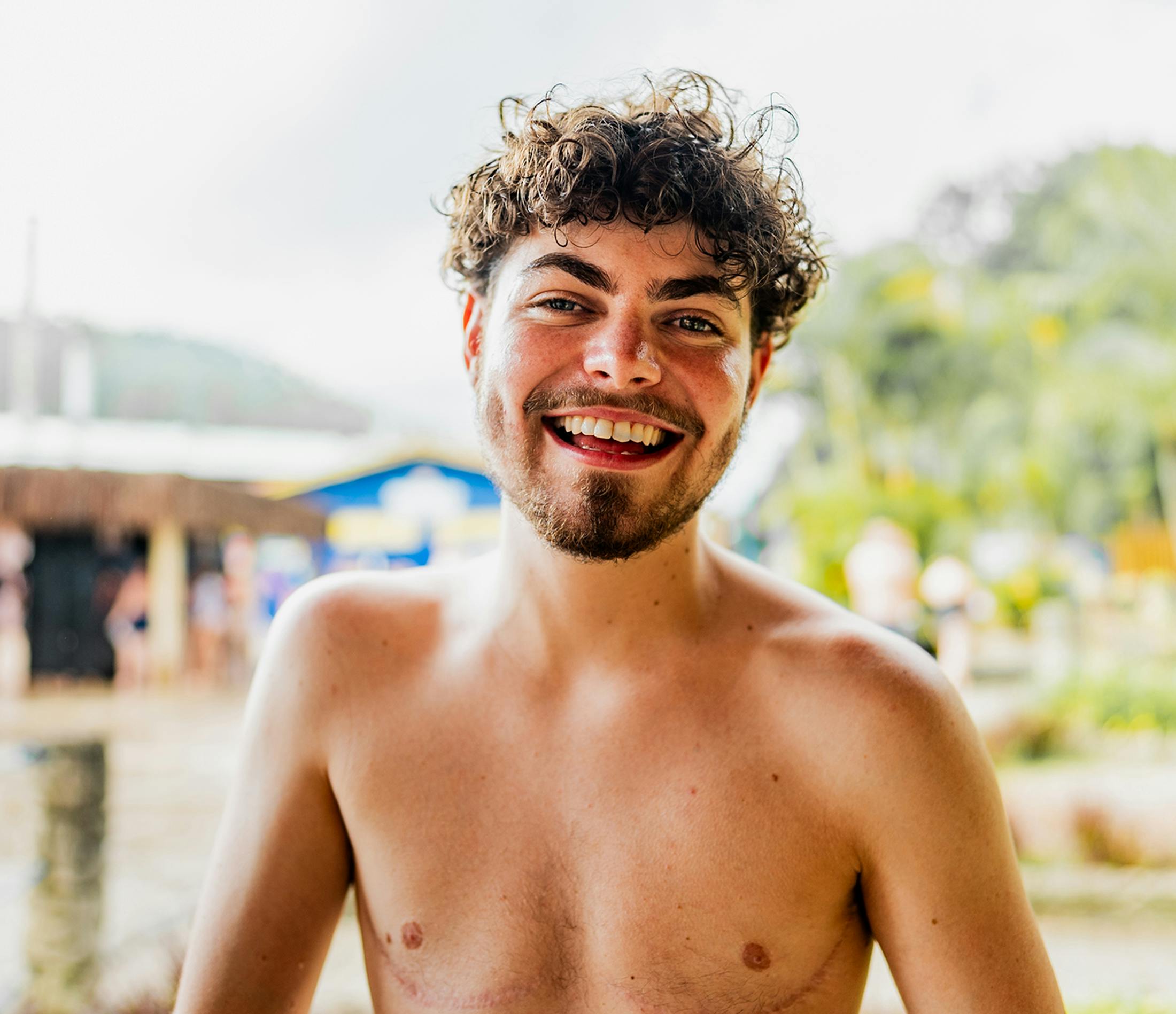 Person smiling