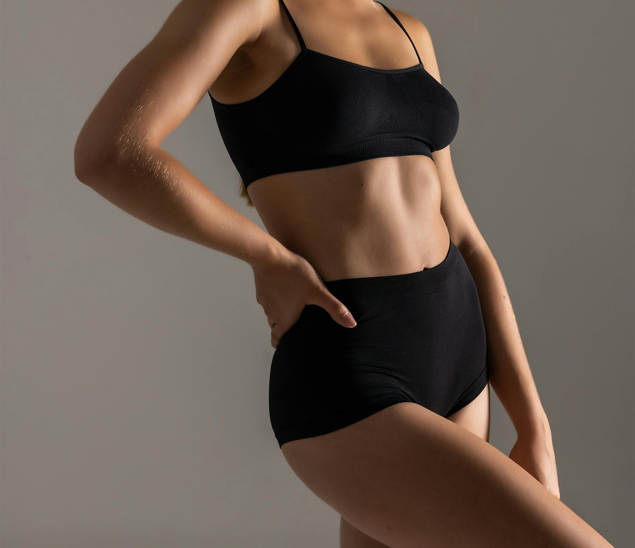 Woman with her hand on her hip