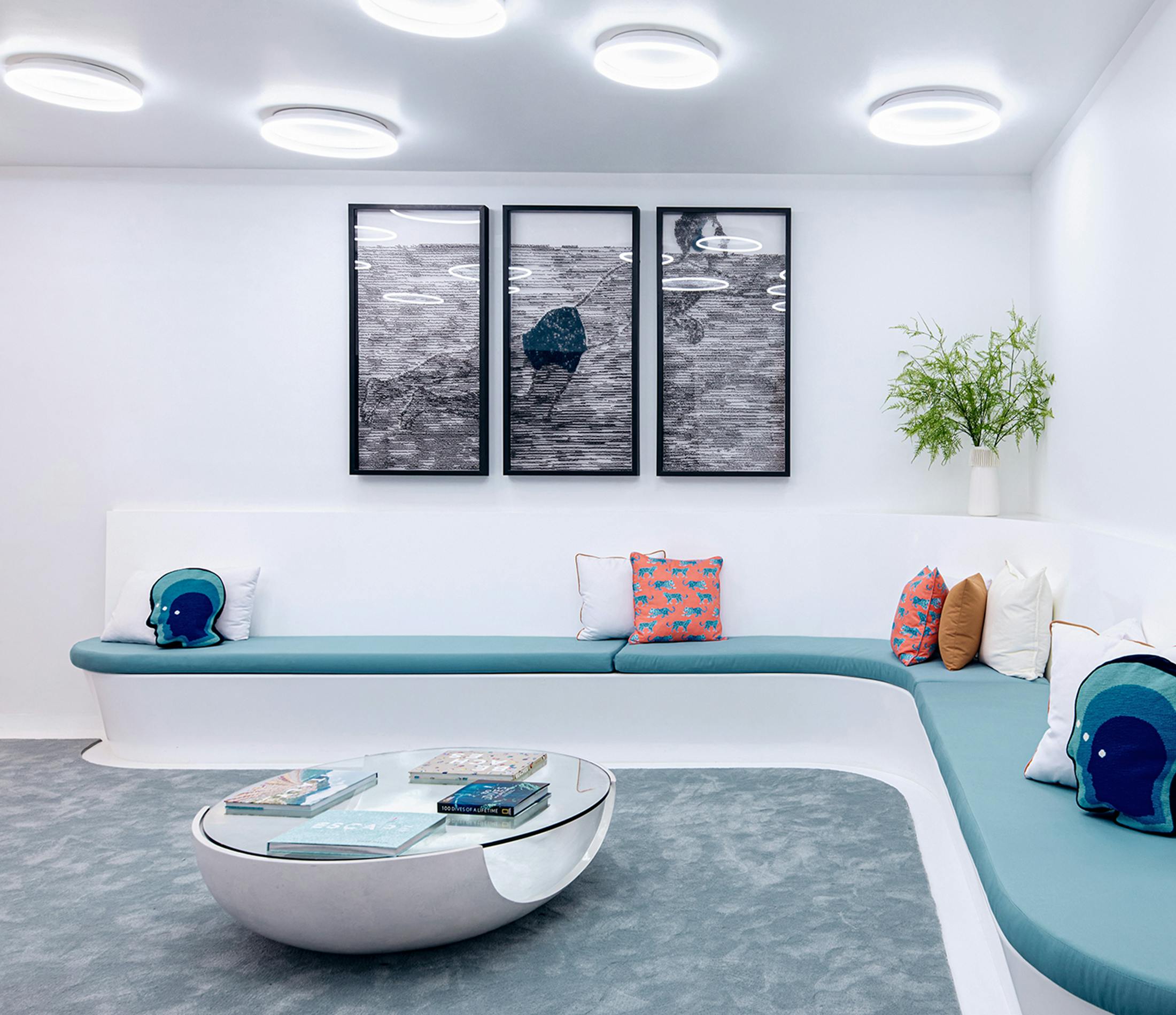 A waiting area