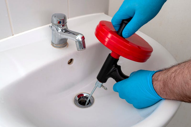 tool unclogging drain