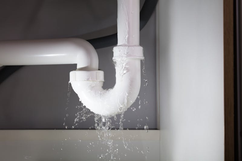 leaking pipes