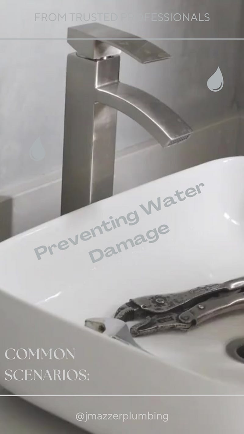 sink and tools