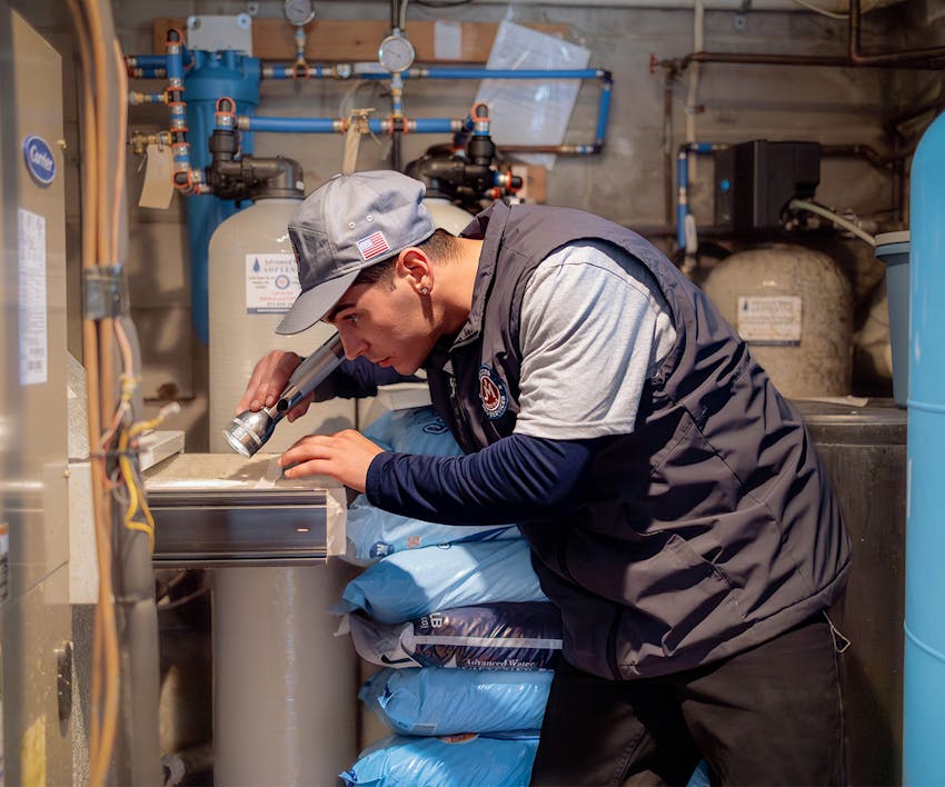 employee working