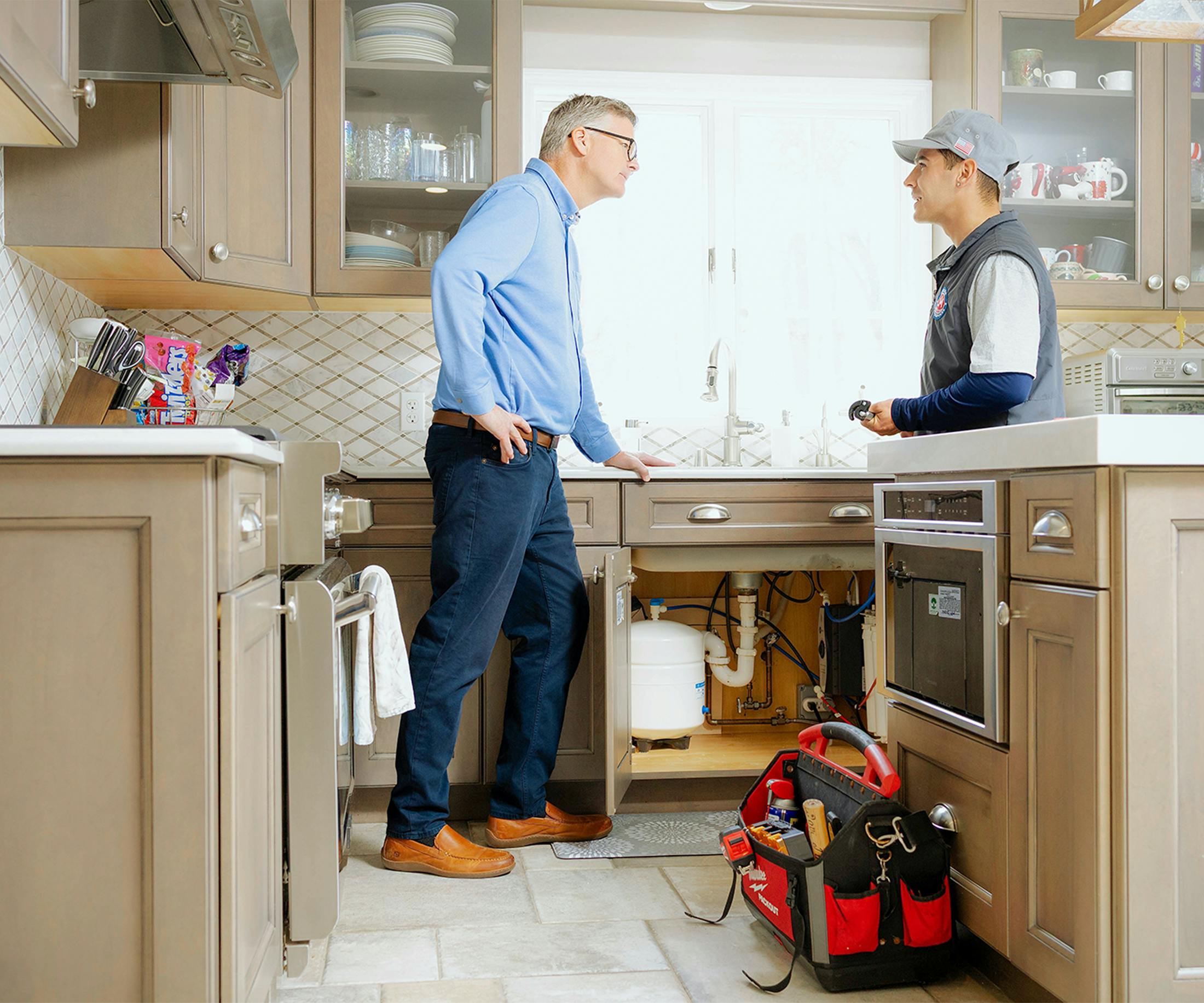 employee with client