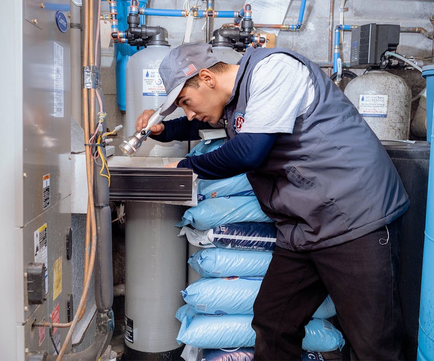 employee working