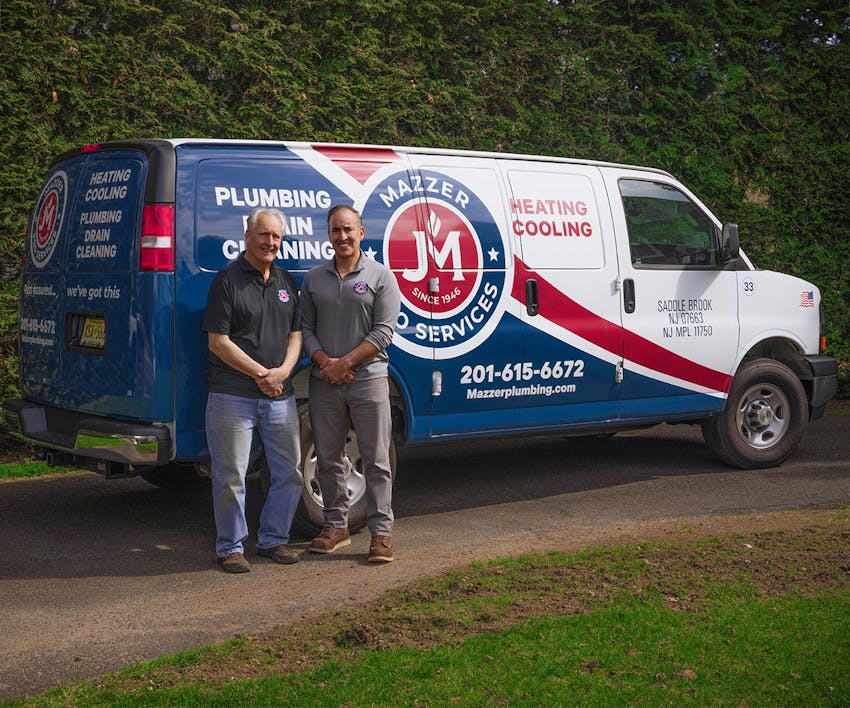 Jason Mazzer and Employee by Mazzer van