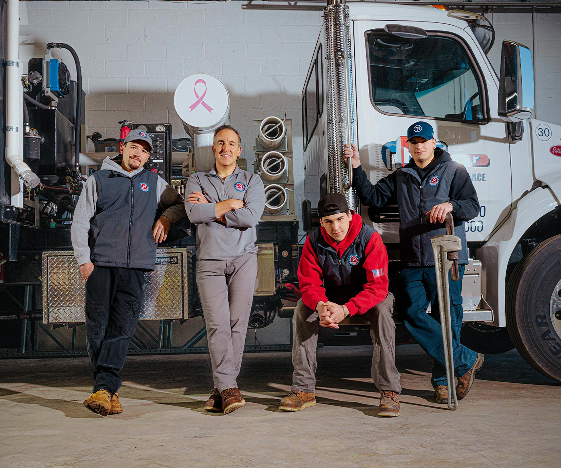 Group of Mazzer employees