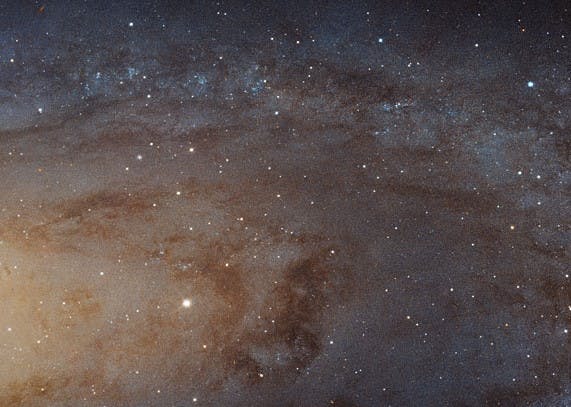 Cropped version of the Adromeda Galaxy