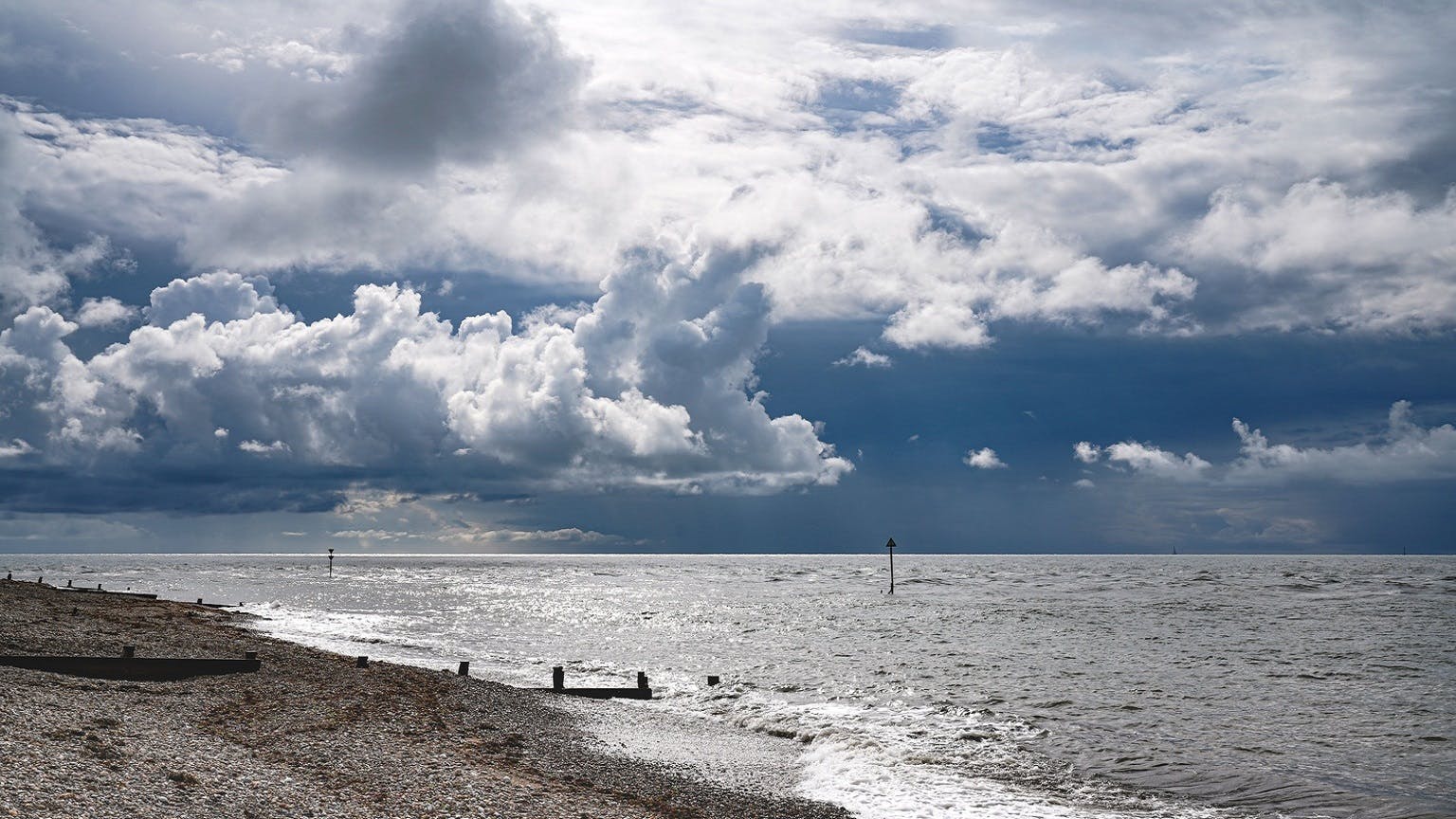 Marine Beach with shingle 