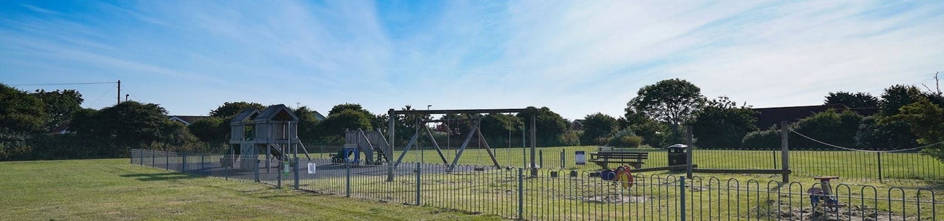 Image of Hillfield Park with amazing skies