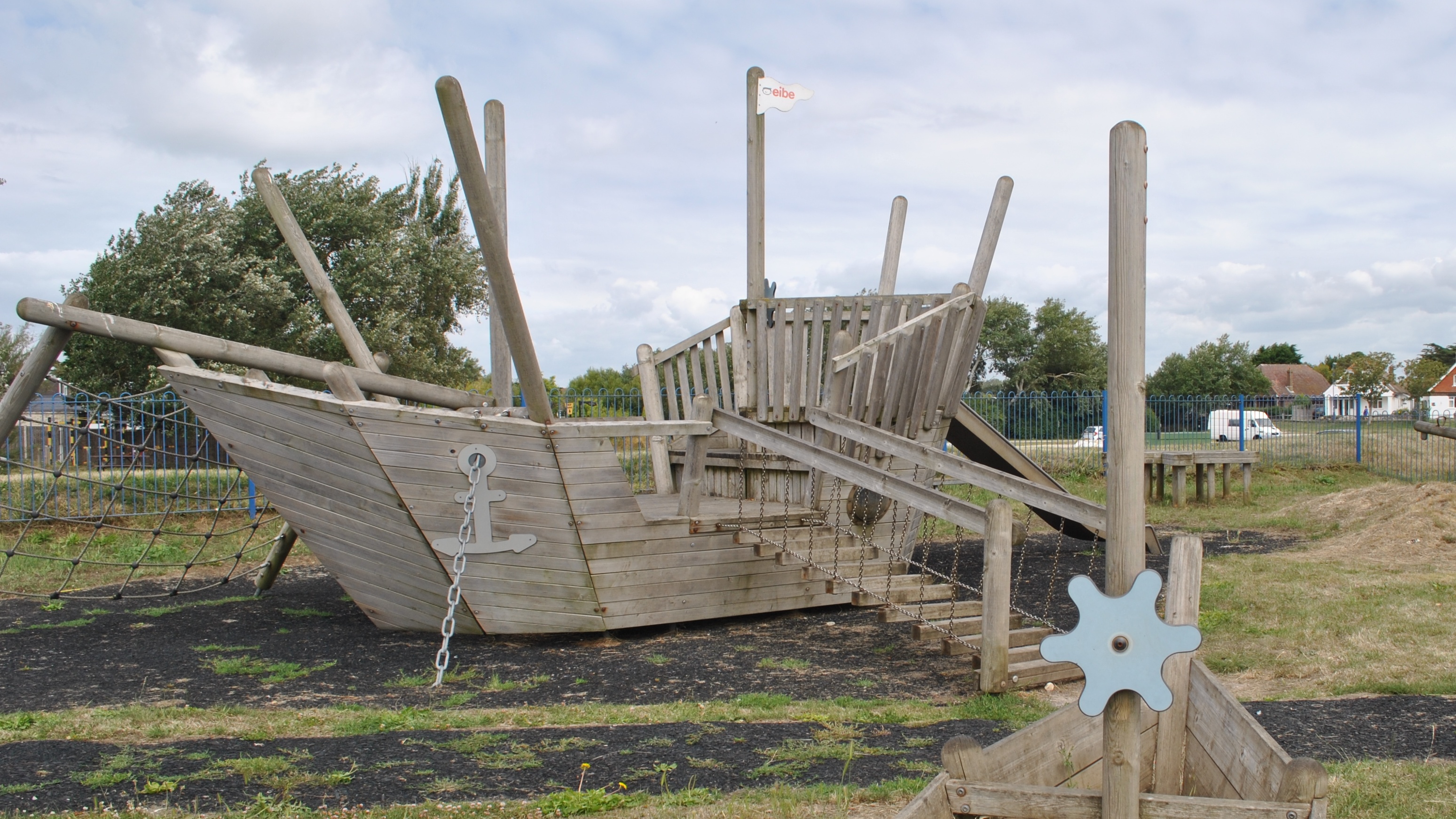 Pirate Ship at East Beach Green