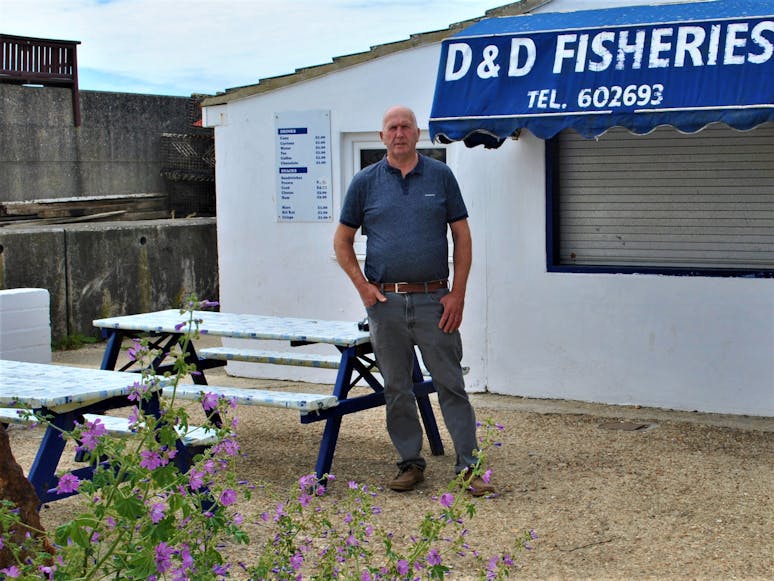 Denny Arnell, fisherman and owner of D&D Fisheries Denny Arnell, fisherman and owner of D&D Fisheries