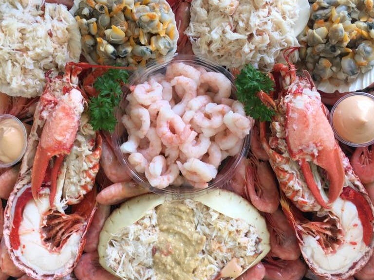 Potters of Selsey's Seafood Platter Potters of Selsey's Seafood Platter