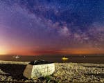 Milky Way captured at East Beach, courtesy of CoastalJJ
