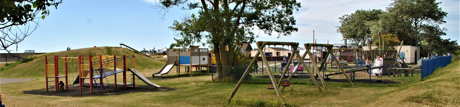 Play equipment on East Beach Green, Selsey