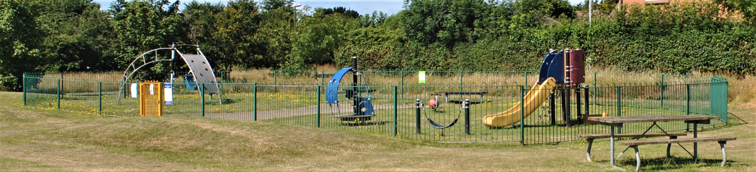 Play equipment at Manor Green Park, Selsey