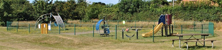 Play equipment at Manor Green Park, Selsey