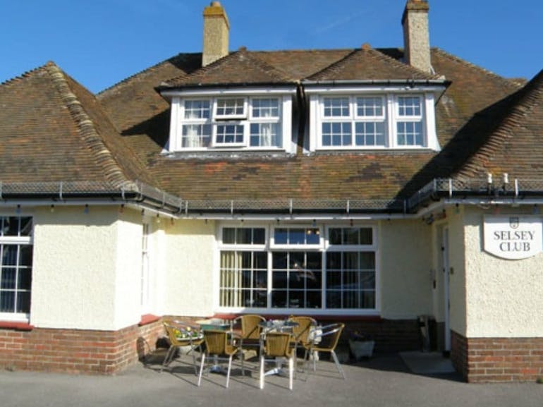The Selsey Club Ltd Outside building of The Selsey Club Ltd with seating